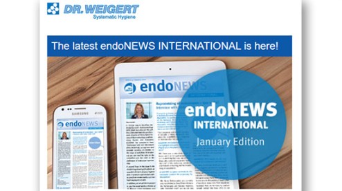Desktop Newsletter-Screenshot für Dr. Weigert von SCHOKOLADENSEITE.net